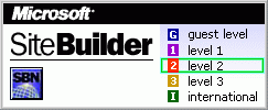 Microsoft SiteBuilder Network